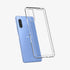 ACS03130 - Sony Xperia 10 III Case Ultra Hybrid in crystal clear showing the back